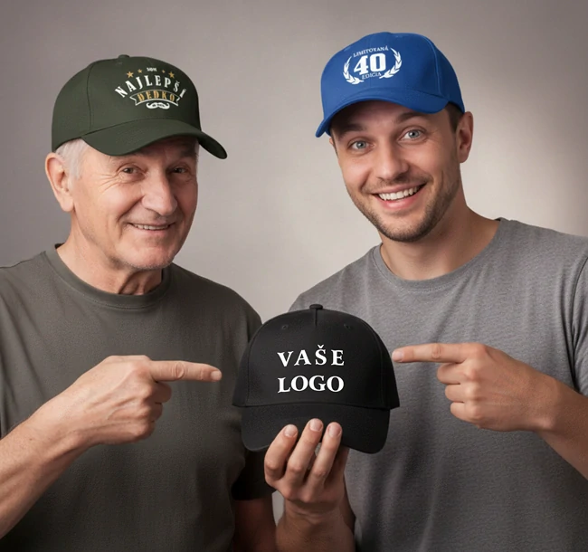 Šiltovka s vlastnou potlačou