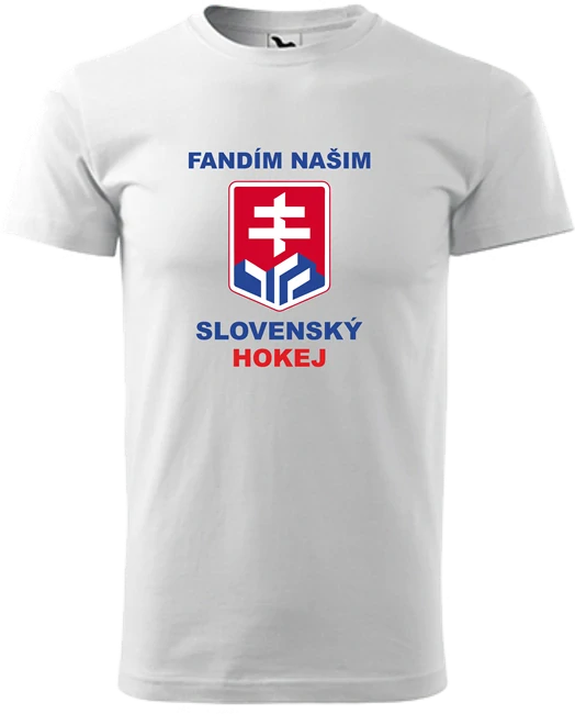 Pánske tričko Hokej Fandím našin
