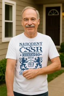 Pánske tričko 60 narodený v ČSSR